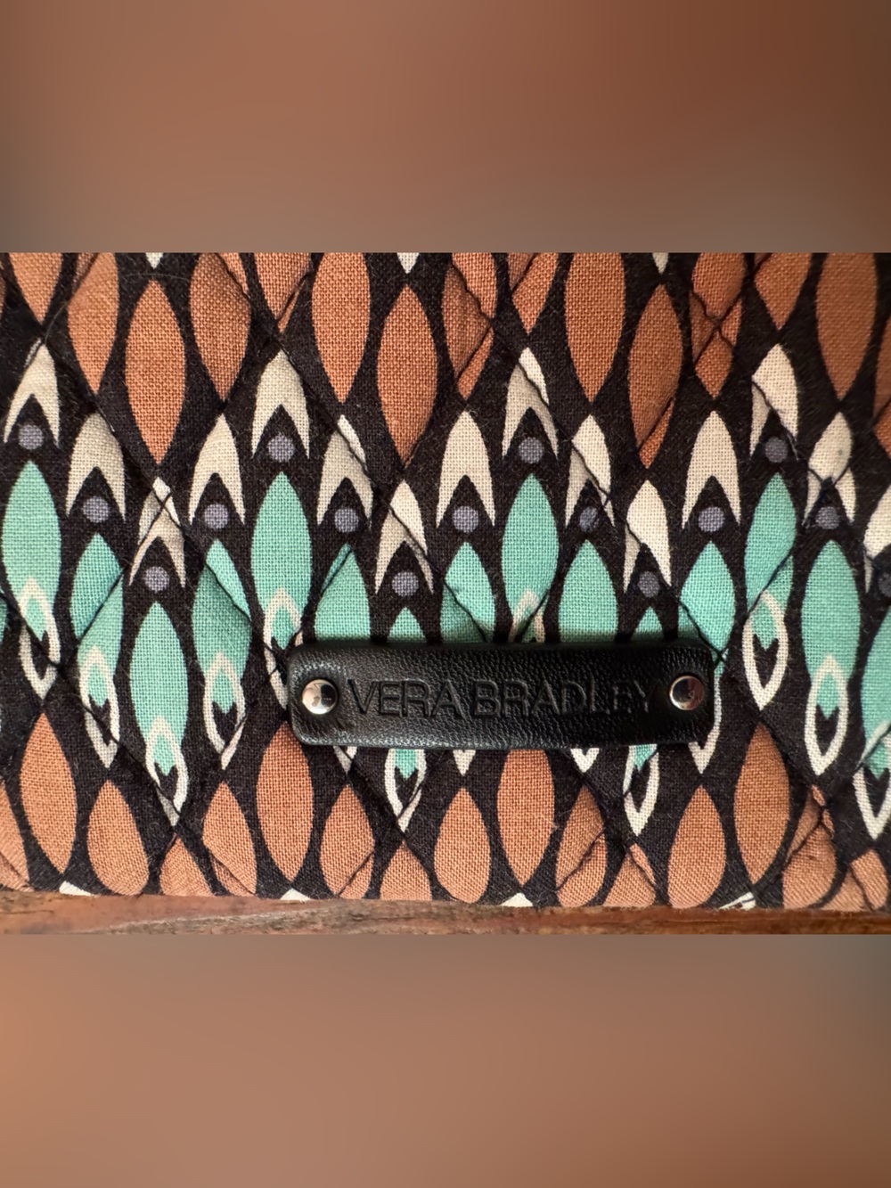Vera Bradley Smartphone Wallet/Wristlet in “Sierra Stream” - Picture 3 of 5
